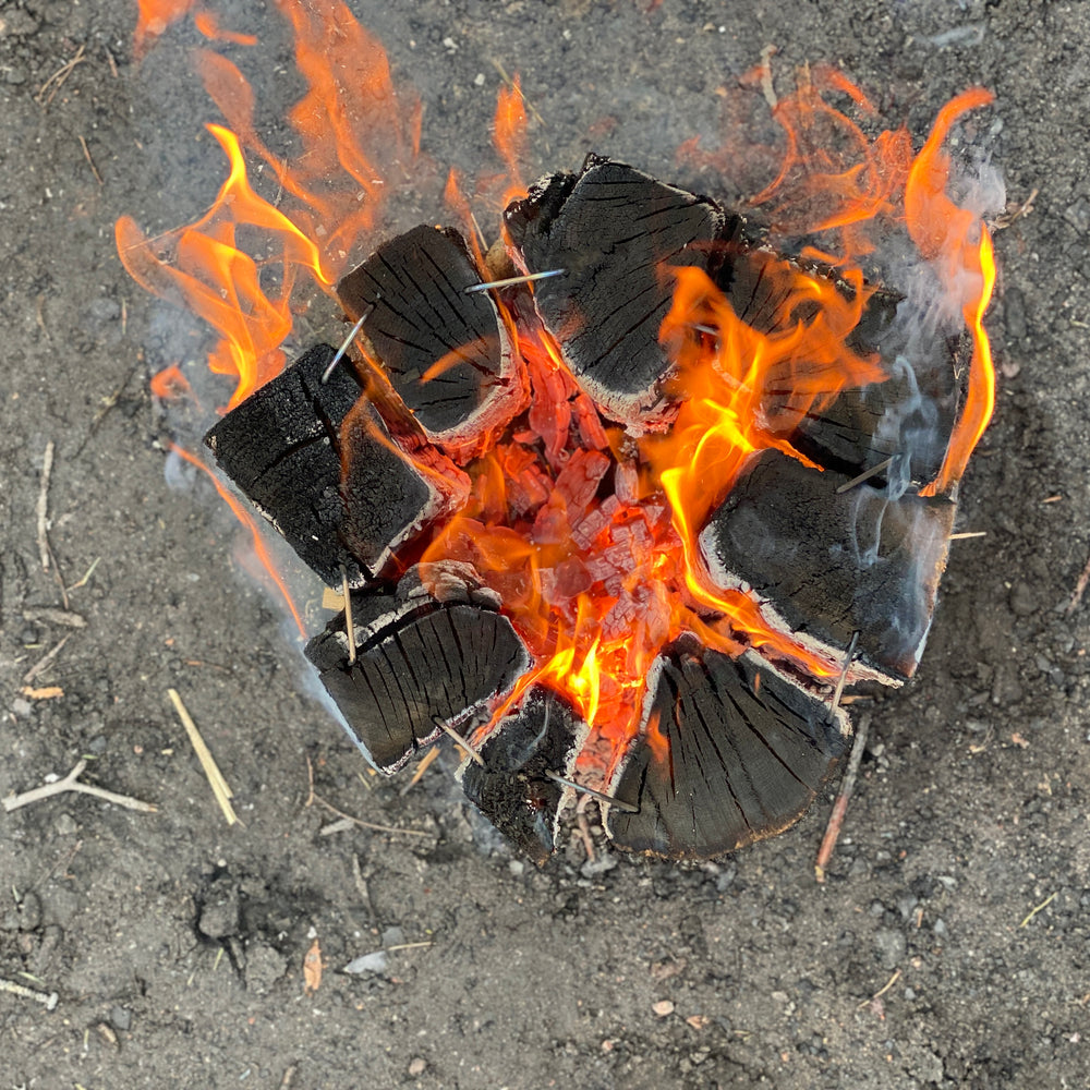 Cooking with fire ...