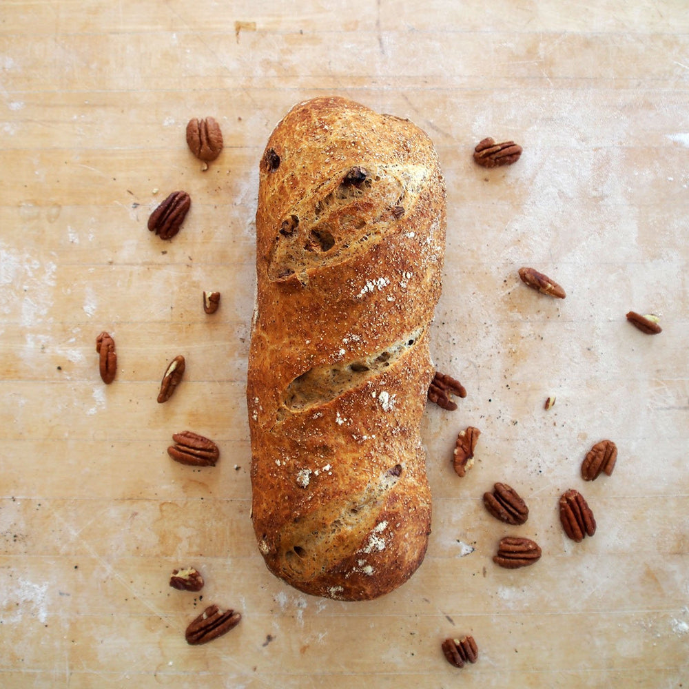 Recipe: Whole Wheat, Pecan + Teff Bread