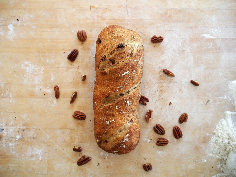 Recipe: Whole Wheat, Pecan + Teff Bread