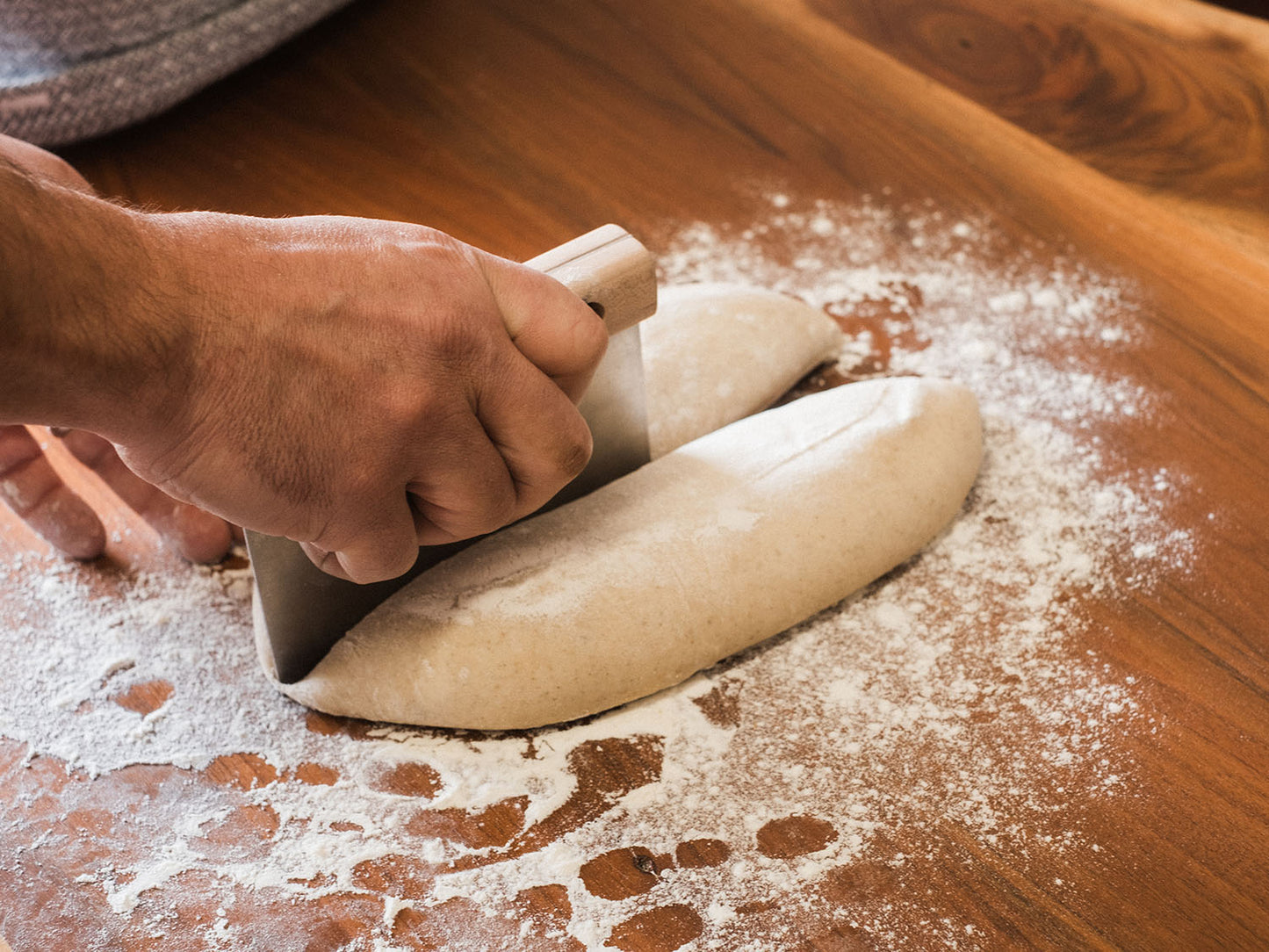 Making "torpedos" from a batard dough